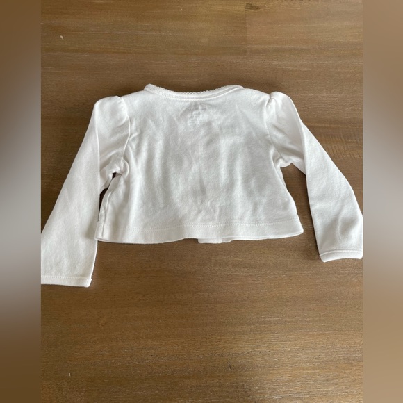 🎀  5 for $30 Carter’s Button Up White Cotton Shirt 9M - Picture 4 of 4